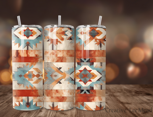 Native American Indian Inspired 20oz Tumbler