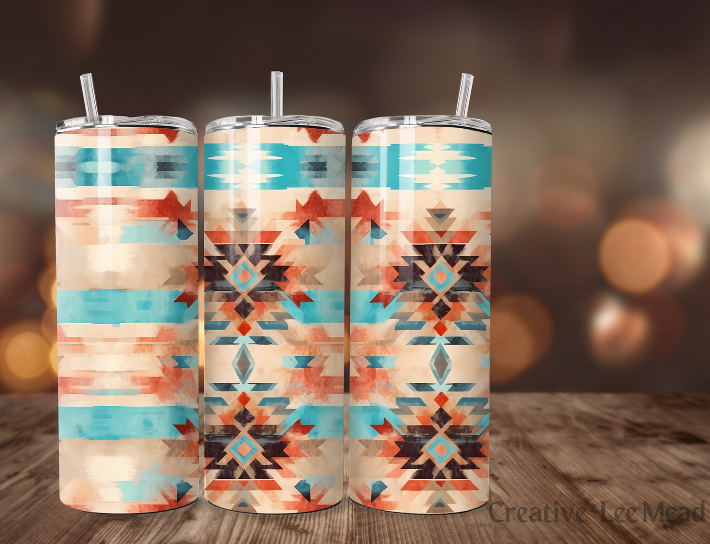 Native American Indian Inspired 20oz Tumbler