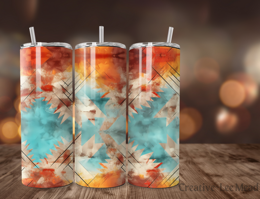 Native American Indian Inspired 20oz Tumbler