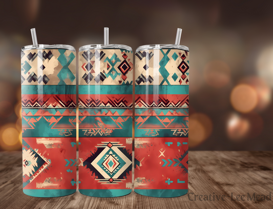 Native American Indian Inspired 20oz Tumbler