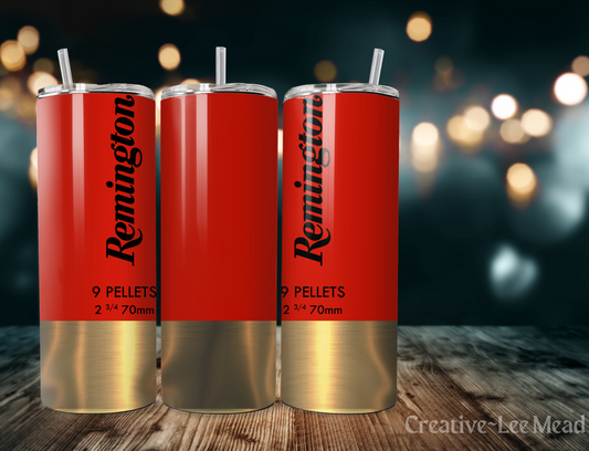 Remington Bullet Casing 20oz Tumbler