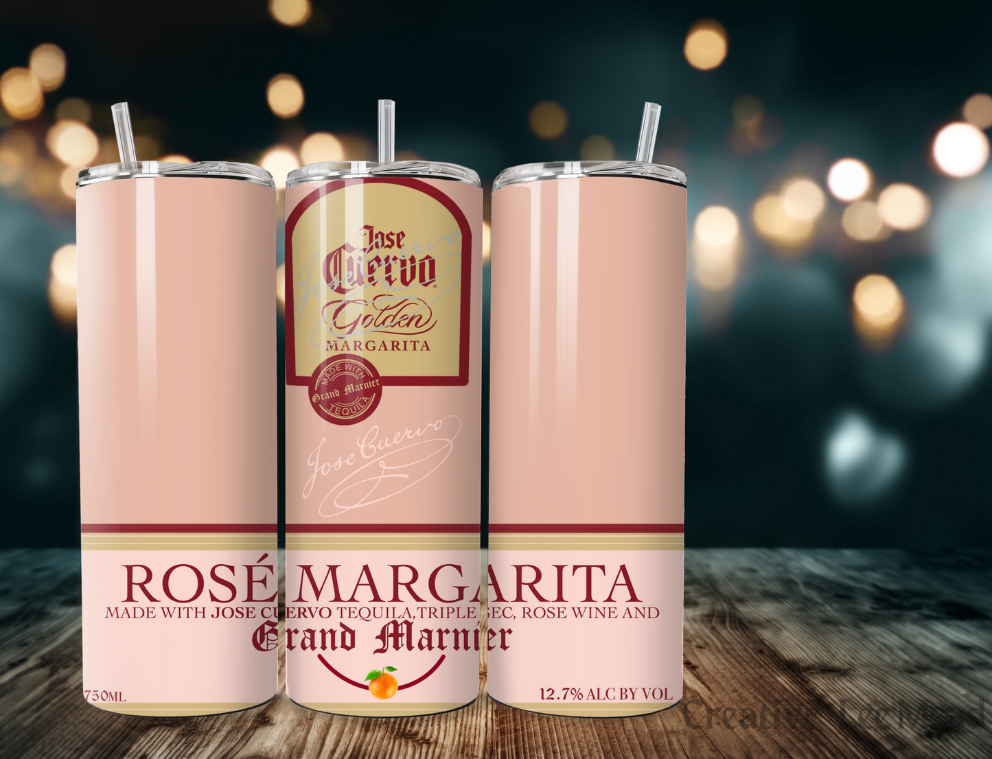 Jose Cuervo Rose' Margarita 20oz Tumbler