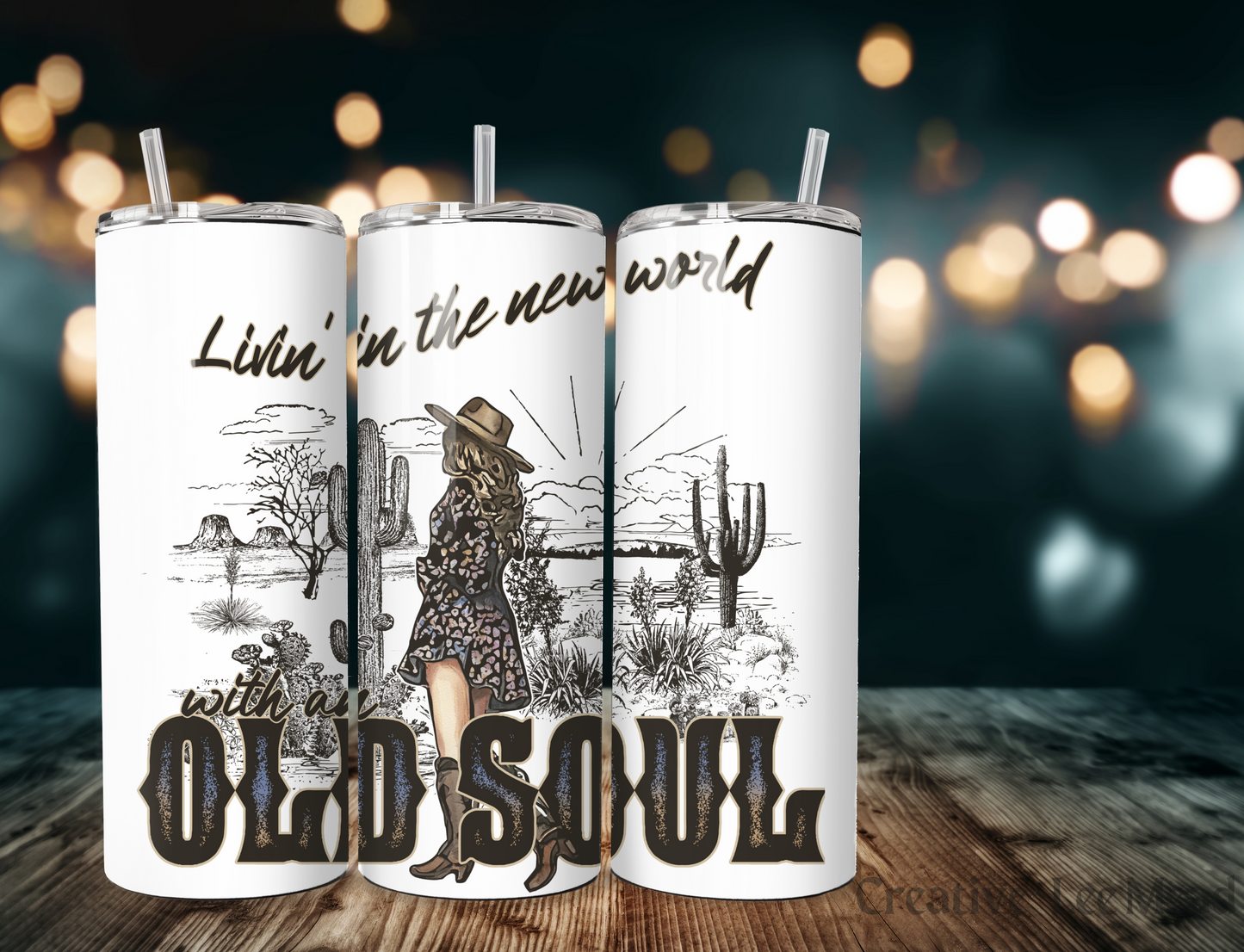 Living in a New World with an Old Soul 20oz Tumbler