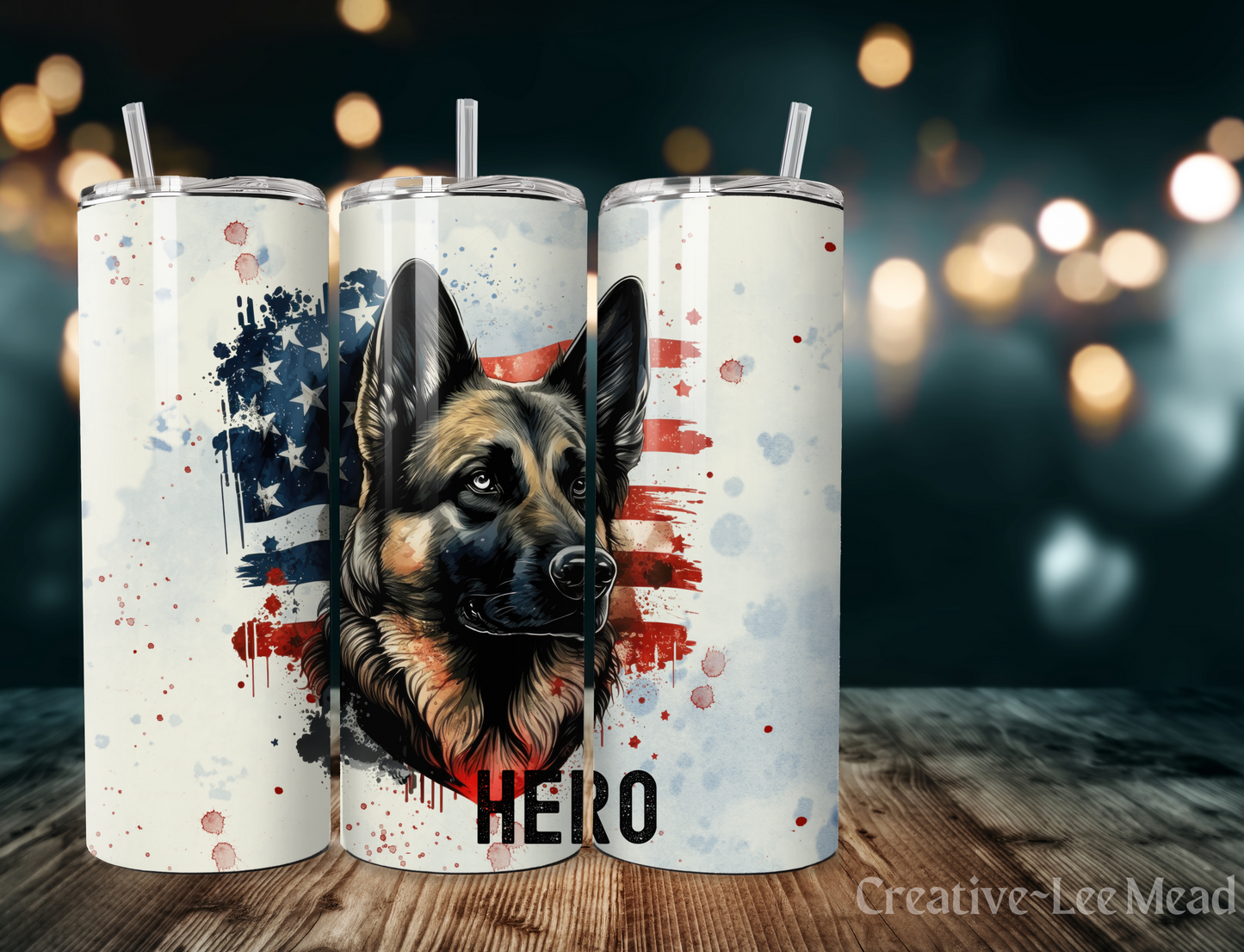 Service K9 Hero 20oz Tumbler