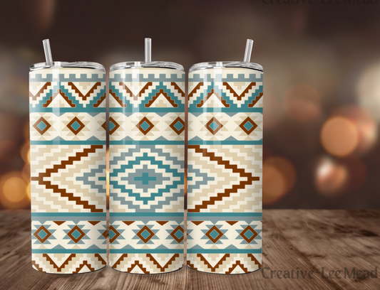 Tribal Indie Pattern 20oz Tumbler