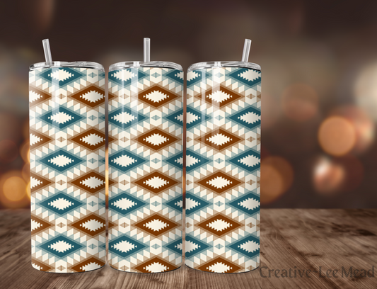 Tribal Indie Pattern 20oz Tumbler