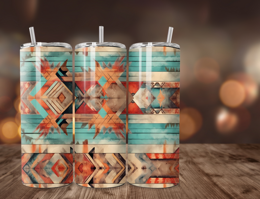 Native American Indian Inspired 20oz Tumbler