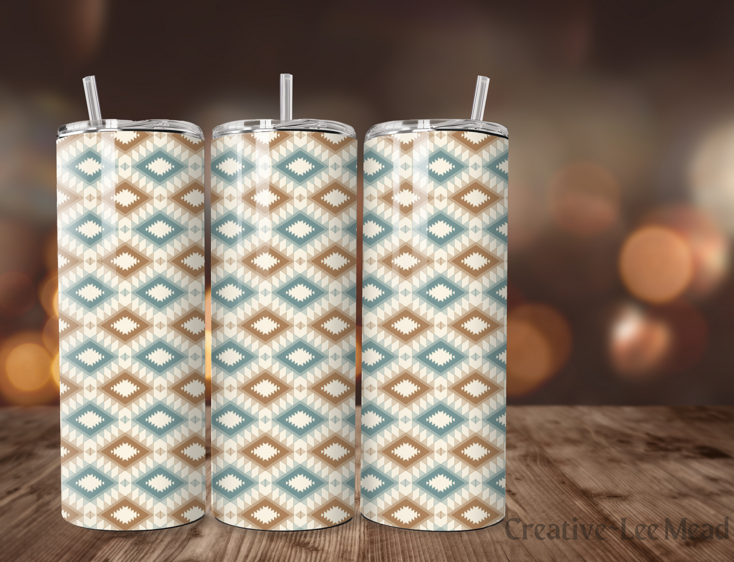 Tribal Indie Pattern 20oz Tumbler