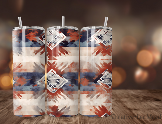 Native American Indian Inspired 20oz Tumbler