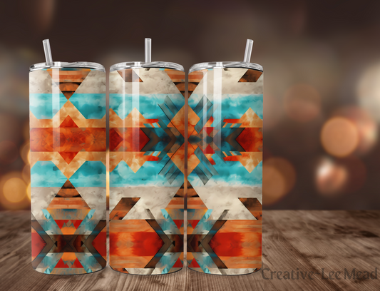 Native American Indian Inspired 20oz Tumbler