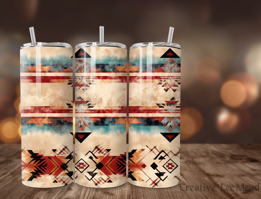 Native American Indian Inspired 20oz Tumbler